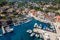 Summer time in Croatia, awsome Losinj Island, beautifull Rovenska Royalty Free Stock Photo