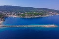 Summer time in Croatia, awsome Losinj Island, beautifull Rovenska Royalty Free Stock Photo