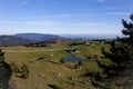 Velika planina mountain traditional huts Royalty Free Stock Photo