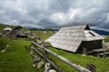 Velika planina in Slovenia Royalty Free Stock Photo