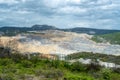 Veliki Krivelj mine of Zijin Bor Copper, one of the largest copper reserves in the world in Bor, Eastern Serbia