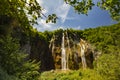 Veliki Slap - Big Waterfall in Plitvice Lakes National Park, Croatia