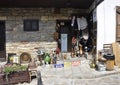 Veliko Tarnovo BG, August 15th: Souvenirs Shop in the Medieval town Veliko Tarnovo from Bulgaria Royalty Free Stock Photo