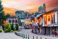 Veliko Tarnovo, Bulgaria. Tsarevets old town in historical city