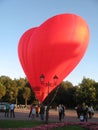 Veliky Novgorod. Holiday of balloons