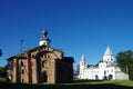 VELIKY NOVGOROD, RUSSIA - July, 2021: Church Paraskevy Pyatnitsy Na Torgu