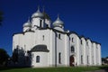 VELIKY NOVGOROD, RUSSIA - July, 2021: Saint Sophia Cathedral in Novgorod Royalty Free Stock Photo