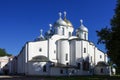 VELIKY NOVGOROD, RUSSIA - July, 2021: Saint Sophia Cathedral in Novgorod Royalty Free Stock Photo