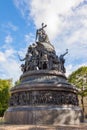 Monument `Millennium of Russia` in the Novgorod Kremlin