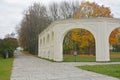 Veliky Novgorod, Yaroslav Courtyard. Historic Landmarks Russia