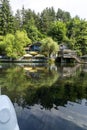Kleptuza lake at famous spa resort of Velingrad, Bulgaria Royalty Free Stock Photo