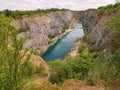 Velka Amerika is dolomite quarry for cement production