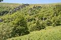 Velka kotlina valley in Jeseniky mountains Royalty Free Stock Photo