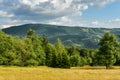 Velka Raca peak as seen from Zanka near village of Oscadnica