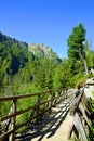 Velka Studena Dolina in Tatra Mountains, Slovakia. Royalty Free Stock Photo