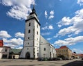 Velke Mezirici - Main Square and Parish Church of St. Nicholas, Czech republic