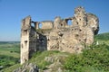 Velky Kamenec castle ruins Royalty Free Stock Photo