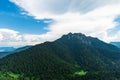 Velky Rozsutec from Maly Rozsutec hill in Mala Fatra mountains in Slovakia