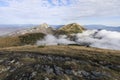 Velky Rozsutec and Stol, view from Poludnovy Grun, Lesser Fatra, Slovakia, Europe