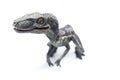 Velociraptor isolated on white background Royalty Free Stock Photo