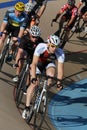 Velodrome bicycle race