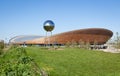 The Velodrome Cycling Arena in Queen Elizabeth Olympic Park. Royalty Free Stock Photo