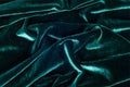 velor fabric texture, background, green