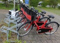 Velospot bike station in Thun, Switzerland