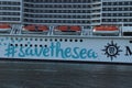 Velsen, the Netherlands - June 6th 2023: MSC Euribia Cruise Ship