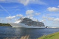 Velsen, The Netherlands - June 16th 2017: Seven Seas Explorer - Regent Cruises