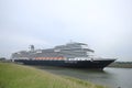 Velsen, the Netherlands - may, 29th 2016: Koningsdam Royalty Free Stock Photo