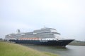 Velsen, the Netherlands - may, 29th 2016: Koningsdam Royalty Free Stock Photo