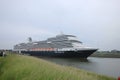 Velsen, the Netherlands - may, 29th 2016: Koningsdam Royalty Free Stock Photo