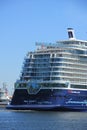 Velsen, The Netherlands - May 7th 2018: Mein Schiff 1 TUI Cruises Maiden Voyage