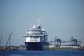 Velsen, The Netherlands - May 7th 2018: Mein Schiff 1 TUI Cruises Maiden Voyage Royalty Free Stock Photo