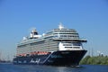 Velsen, The Netherlands - May 7th 2018: Mein Schiff 1 TUI Cruises Royalty Free Stock Photo