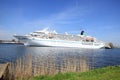 Velsen, the Netherlands - May 6th 2016: MS Amadea Cruise ship
