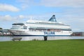 Velsen, the Netherlands - September 25th 2022: Tallink Silja Europa Ferry