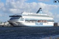 Velsen, the Netherlands - September 30th 2022: Tallink Silja Europa Ferry
