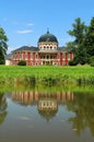 Veltrusy castle with reflection Royalty Free Stock Photo