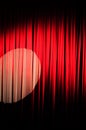 The Velvet Curtain Series Royalty Free Stock Photo