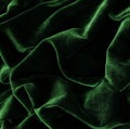 Velvet green color texture background Royalty Free Stock Photo