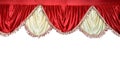 Velvet stage screen Royalty Free Stock Photo