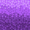 Velvet unique triangle tiles background, vector illustration