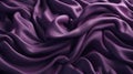 Velvety Purple Fabric Ripples