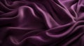 Velvety Purple Fabric Ripples