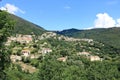 Venaco, charming village nestled in the mountains of Corsica, France