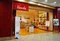 Venchi Chocolate Shop Duty Free at Capodichino Naples Airport Italy. Royalty Free Stock Photo
