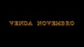 Venda novembro fire text effect black background