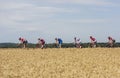 Group of Cyclists - Tour de France 2017